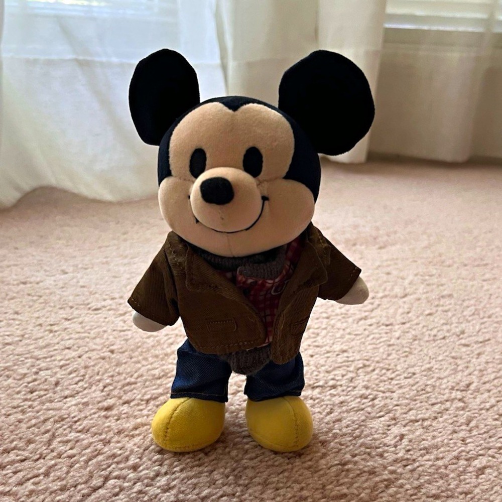 Disney nuiMOs Mickey Mouse Small 6-14 in Plush Doll w/ Jacket Jeans Shoes